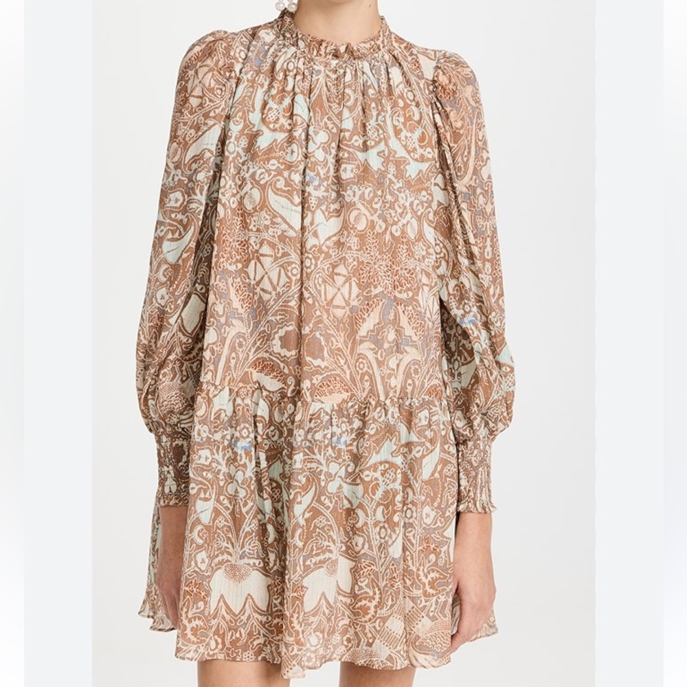 NWOT Ulla Johnson Maja Dress Cinnamon Size 4